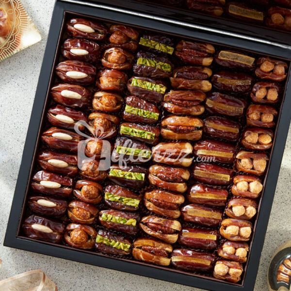 Premium Amber Filled Date Box