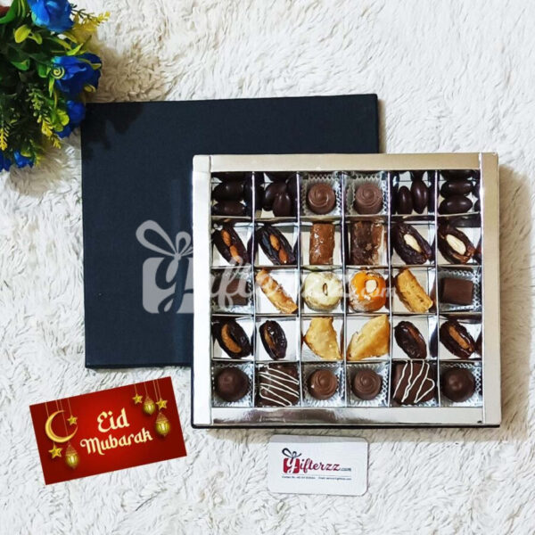 Filled Dates with Chocolates and Sweets