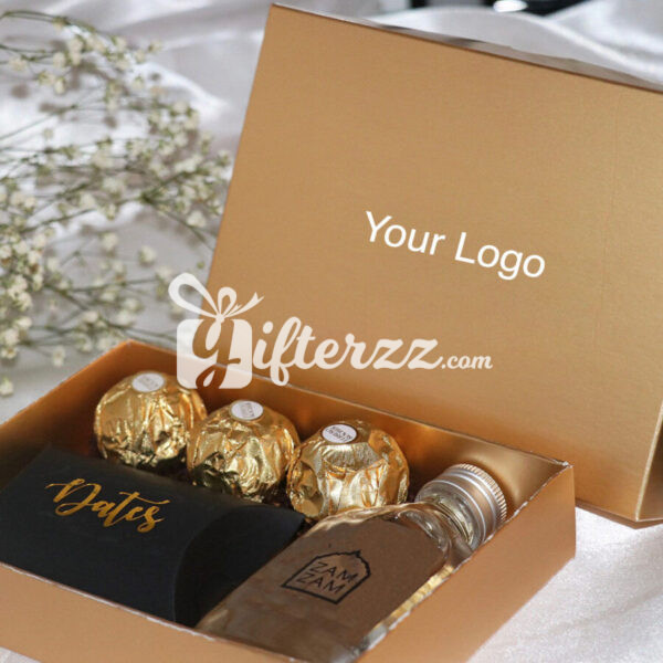 ZamZam Bottle with Ferry Rose & Dates